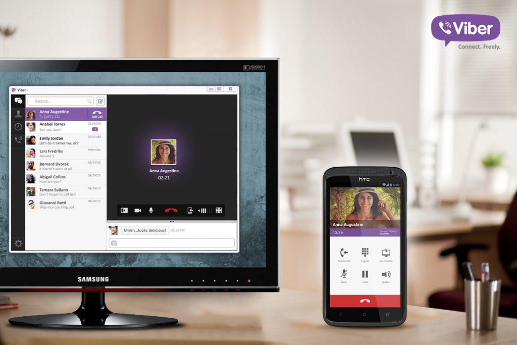 Viber llega ahora a los computadores