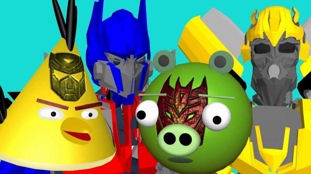 El próximo juego de “Angry Birds” se centrará en el mundo de “Los Transformers”