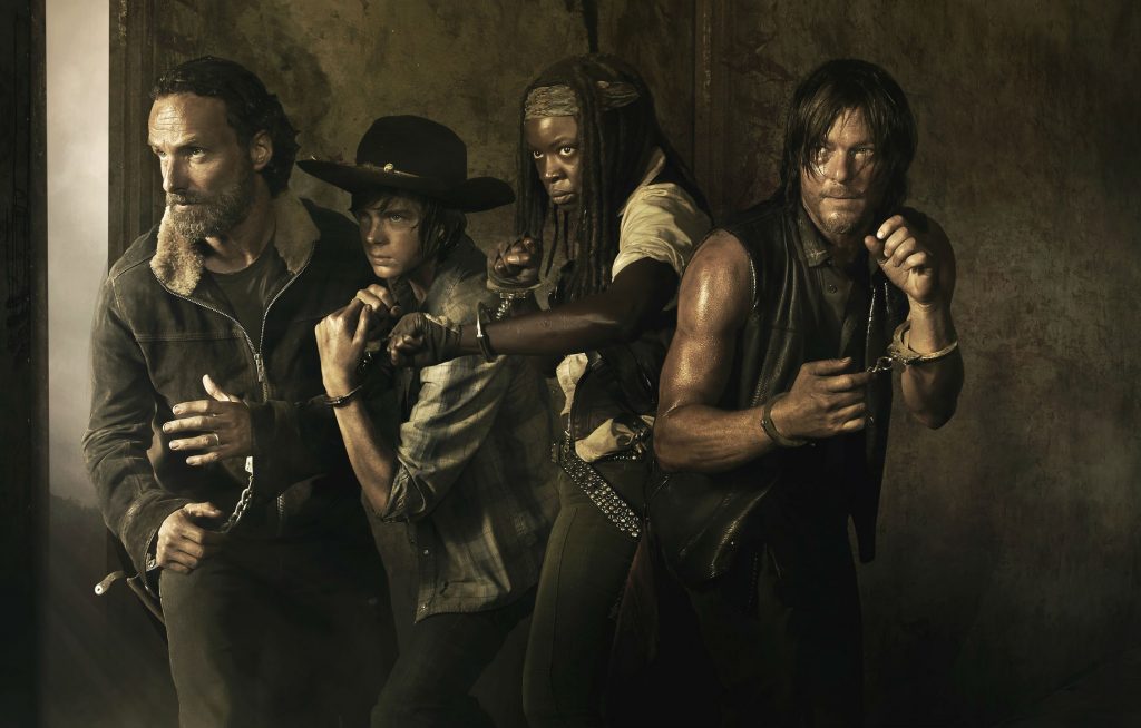 Revelan secretos de The Walking Dead en escena inédita