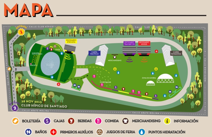 mapa frontera