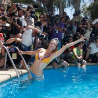Y ya empezó el show de la "Reina del Festival de Viña del Mar"