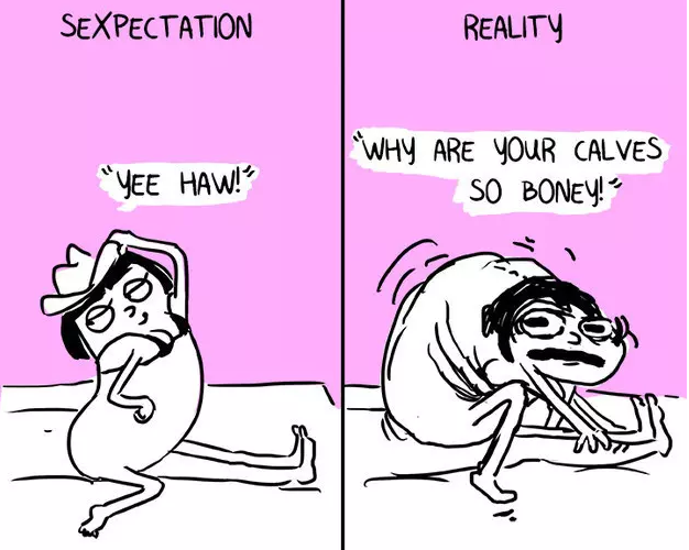 6 Painfully True SEX Pectations Vs Reality