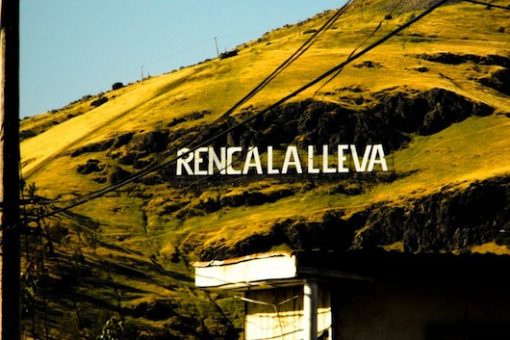 Instalan paradero al revés en Renca