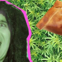 Mamacita Hierba se rajó con una empanada cannábica en Jueves One Love