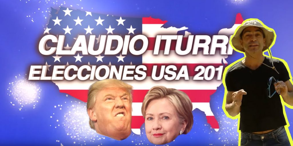 Claudio Iturri, el corresponsal + chanta de las elecciones de EE.UU. 😂