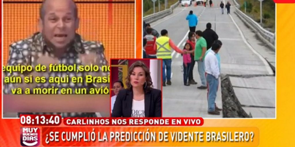 TVN respondió por poner en pantalla al vidente tras horas del terremoto en el sur