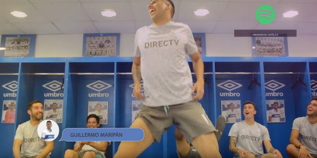 Jugadores de Católica se las dan de bailarines 😂