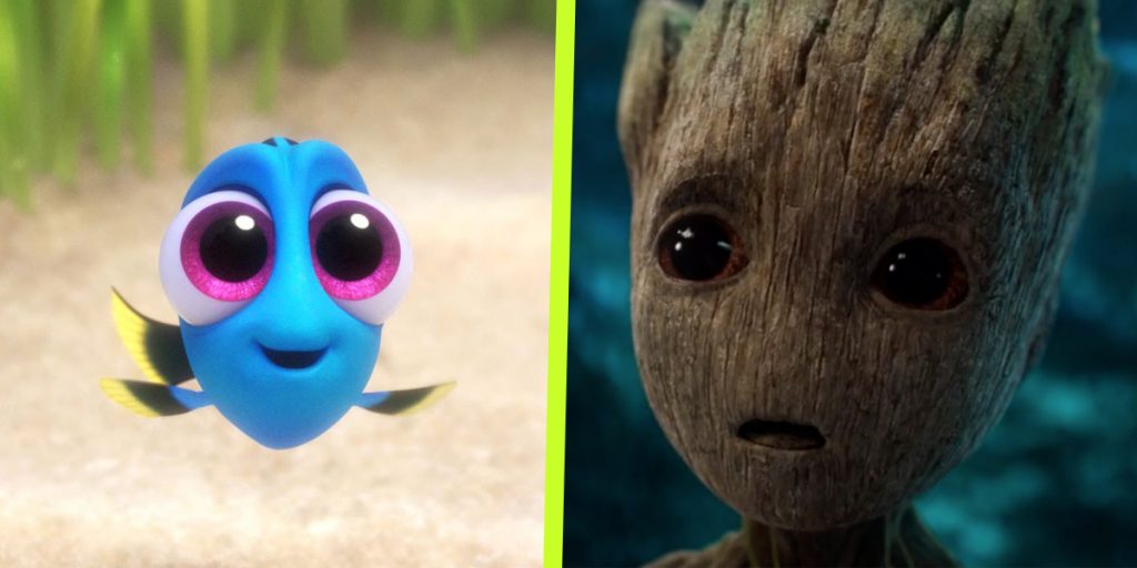 El debate que se está tomando redes sociales: ¿Baby Groot o Dory bebe?
