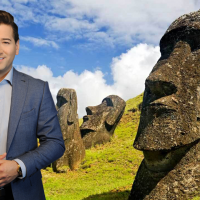 Javier Olivares bailando Pascuense