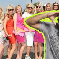 ¿Se la pudo? Al pelao le tocó con dos venezolanas