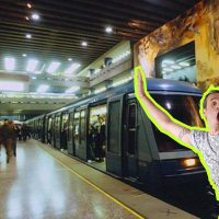 Conductor de Metro buena onda