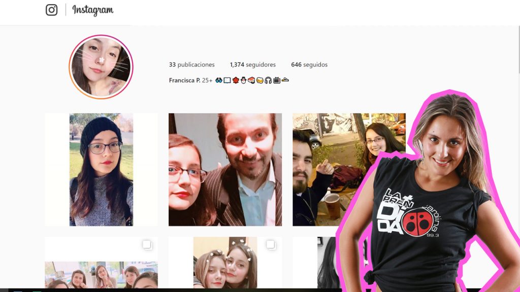 Fran retumbó su Instagram