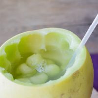 ¿Algo más rico que el melón con vino?
