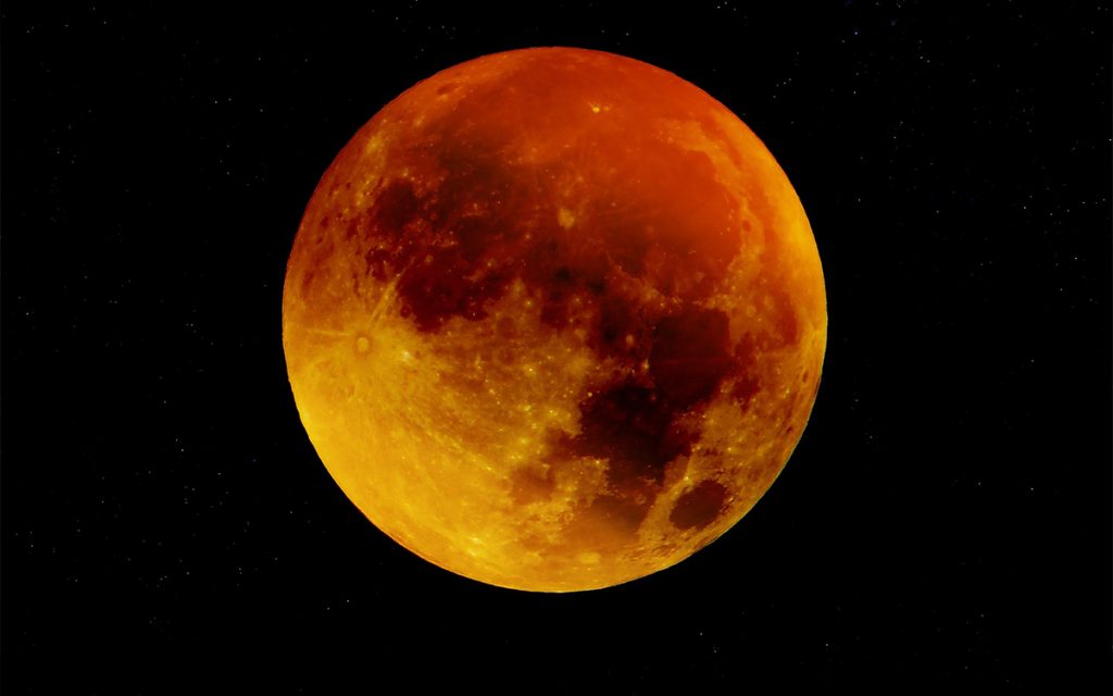 A levantarse temprano cabr@s: Este miércoles se podrá ver la “Luna de sangre”