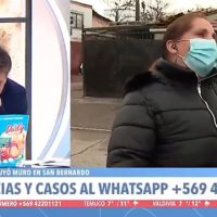 "Bota la muralla vieja c...": Vecina de "San Beca" protagoniza chascarro en la tele