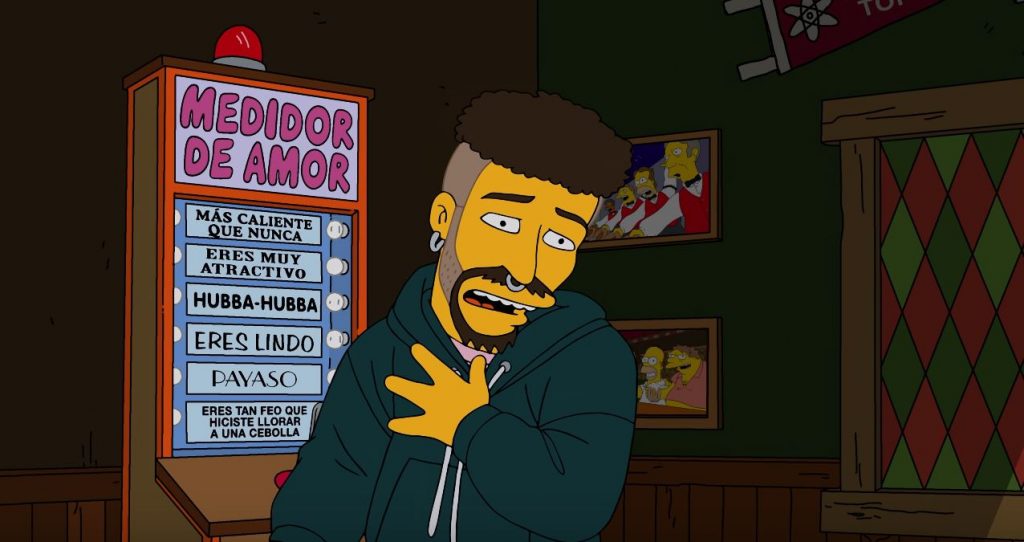 ¡Anda la osa!: Bad Bunny lanza videoclip de ‘Te deseo lo mejor’ junto a Los Simpson