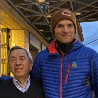 ASHTON KUTCHER ESTUVO EN CHILE