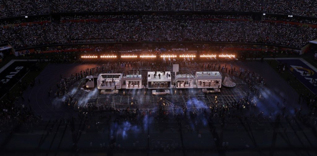 Así fue el famoso Halftime Show del Super Bowl 2022