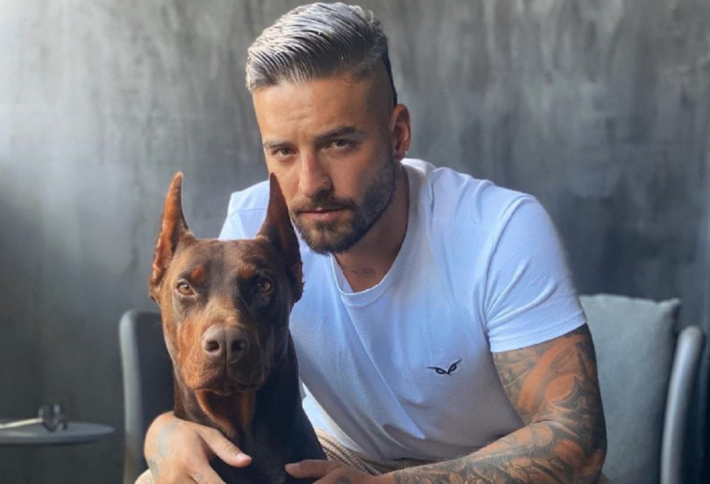 [VIDEO] Maluma mostró cómo quedo su cara tras ser atacado por su perro