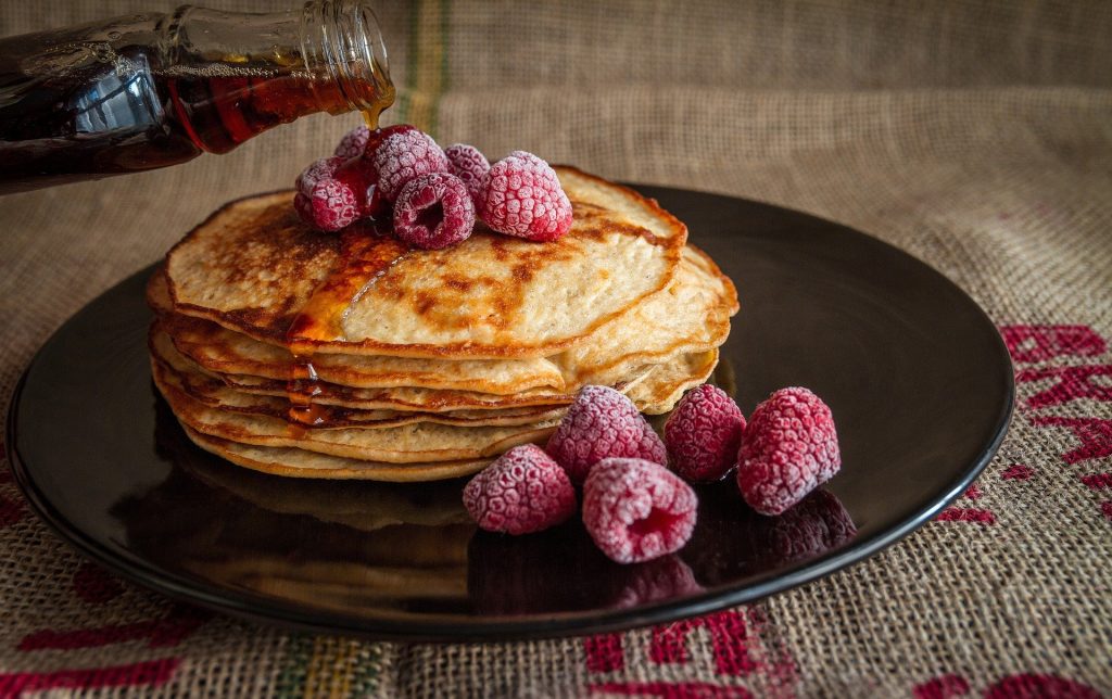 ¿A que hora te tomas el desayuno más o menos?