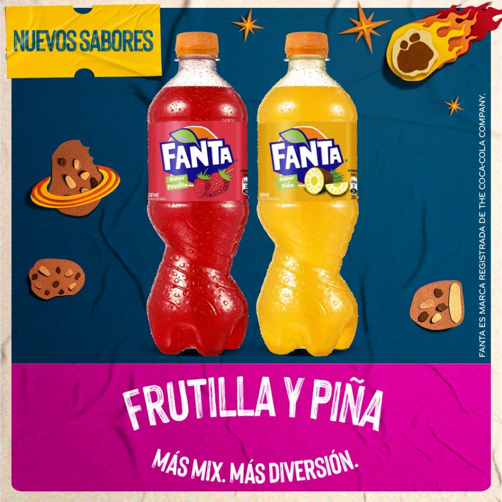 Frutilla y Piña: Los nuevos sabores de Fanta que te sorprenderán