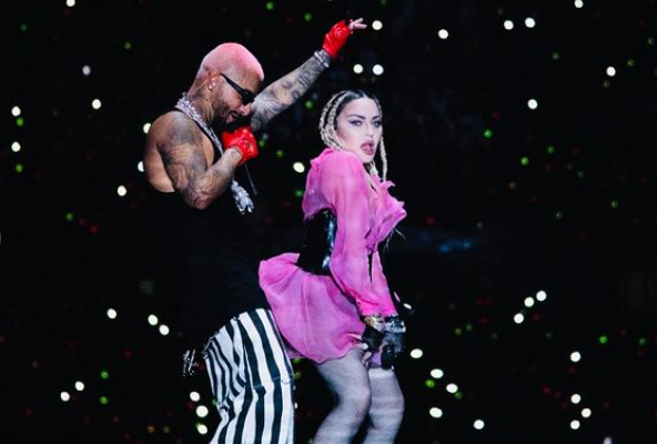 Sorpresa: Madonna y Maluma andan perreando en los conciertos