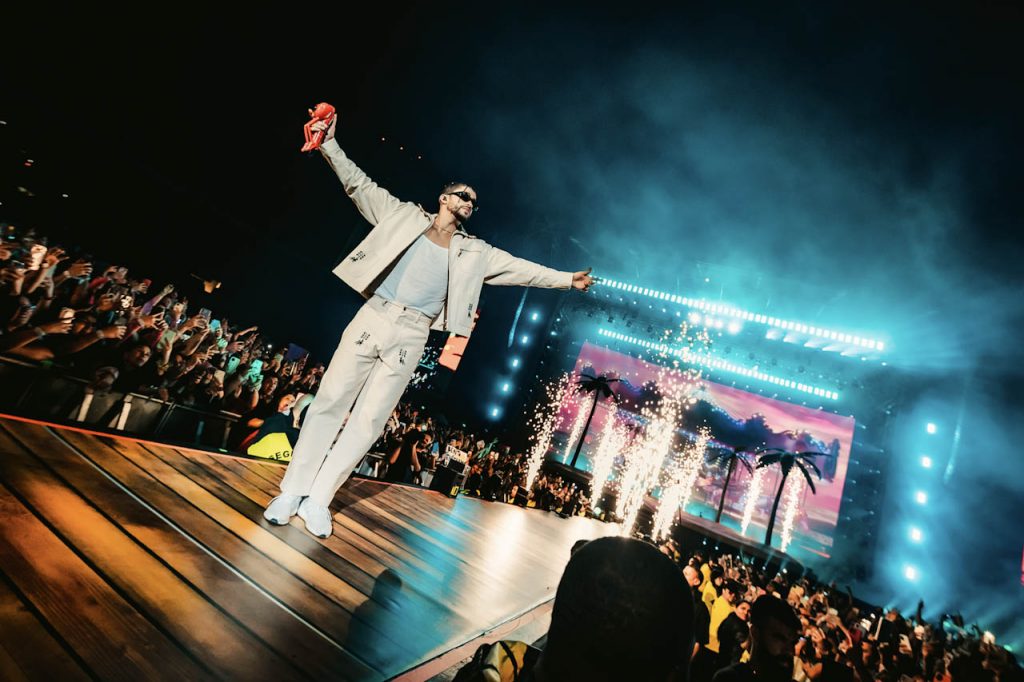 Hace lo que se le da la gana: Bad Bunny la rompió en su primera noche en el Nacional