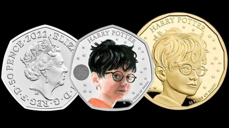 Reino Unido estrena moneda conmemorativa de Harry Potter