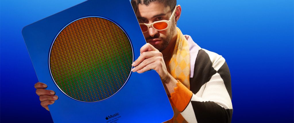En su peak: Apple Music corona a Bad Bunny como el artista del año