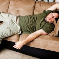 Con más flojera que ganas de vivir