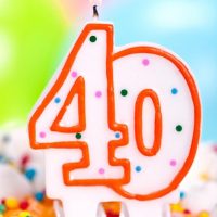 ¡Se pasó! Ella cumple 40 años y vive la vida a full