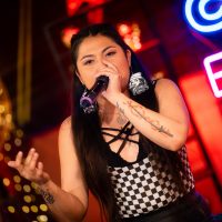 Nelbi Clap la reina del Beatbox en nuestro país visitó "Casa beat"