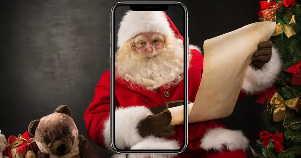 ¿Una videollamada con el viejito pascuero?: esta página lo hace posible