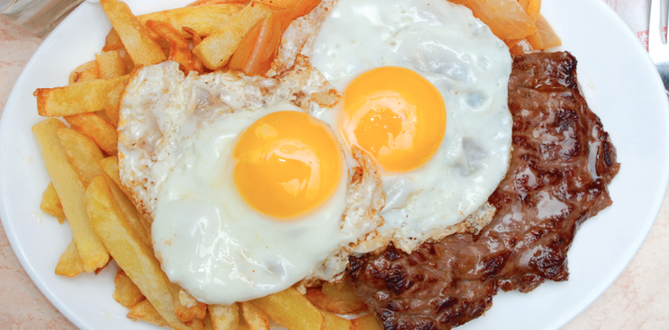 ¡Sólo pa’ entendidos! Hoy NO es el Día del Bistec a lo Pobre