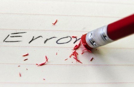 Todos podemos equivocarnos, dicen