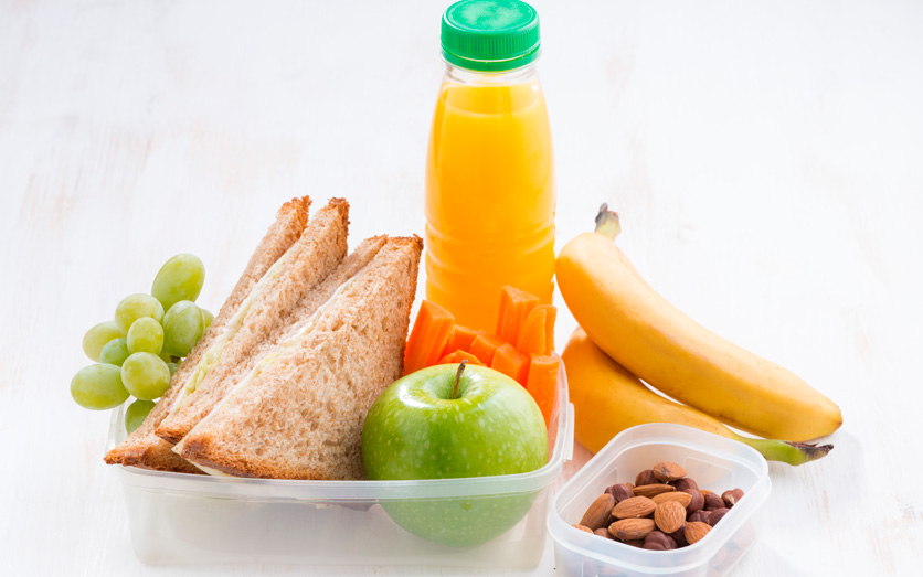 ¡Que rico! Esta colación la llevaríamos todos los días