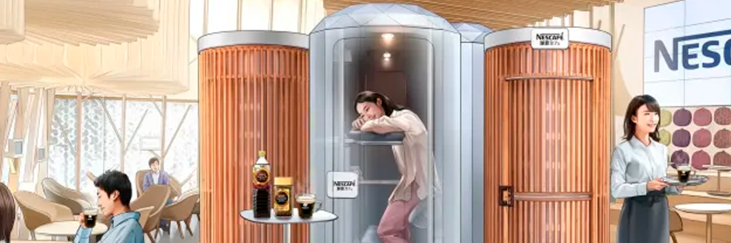 ¿Solución o abuso? Japón instaura cápsulas de “Siesta de Jirafa”