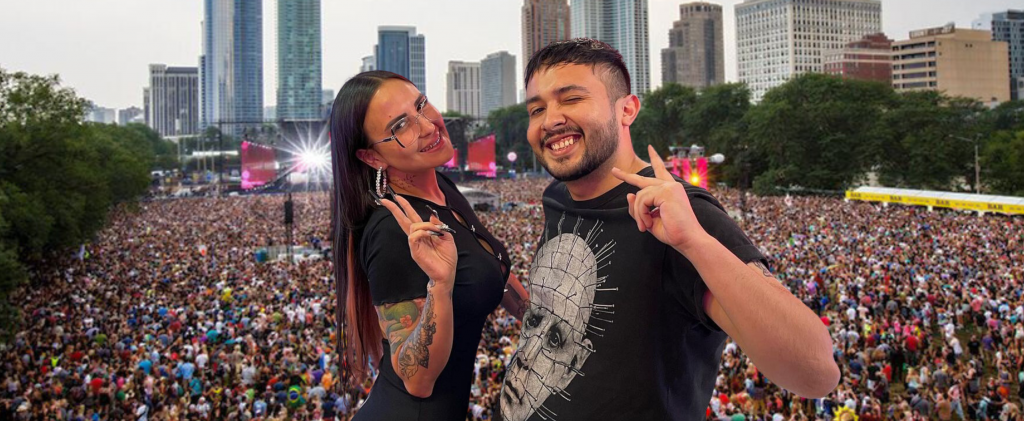 ¡Del frío se van al calor! Mary con Javier viajan a Lolla Chicago