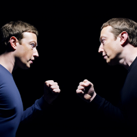 Duelo en suspenso: Zuckerberg y Musk se lanzan dardos verbales en lugar de puñetazos