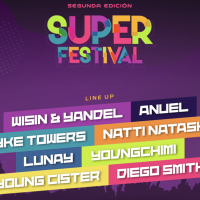 Atento que el Super Festival se cambia al Movistar Arena