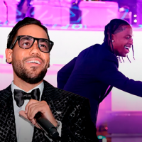 Romeo Santos puso a bailar bachata a Travis Scott