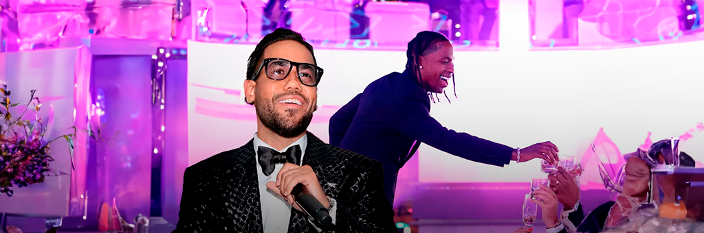 Romeo Santos puso a bailar bachata a Travis Scott