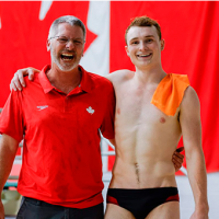 Bryden Hattie, el nadador canadiense que se rindió ante Chile en los Panamericanos