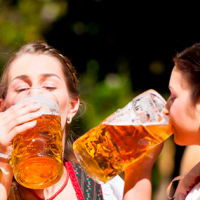 ¡Turistas alemanes bebieron más de 1.200 chelas!
