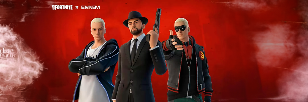 ¡Eminem llega a Fortnite con tres skins exclusivas!