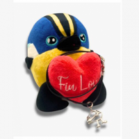 ¡Primero el pisco, ahora esto! Alientan a selección de Perú con mascota igualita a Fiu