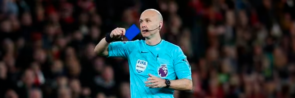 ¡Le ponen más color! Llega la nueva tarjeta azul al fútbol