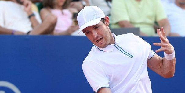 Me pongo de pie: Nicolás Jarry va con todo en el ATP de Buenos Aires