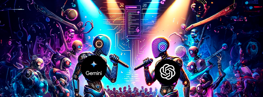 GPT-4 y Gemini tuvieron una “batalla de rap artificial”