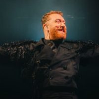 ¡Grande mi Sam! El famoso cantante visitó El Parque de Santiago luego del Lollapalooza
